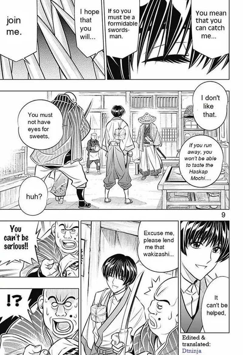 Rurouni Kenshin Hokkaido Arc Chapter 11 Page 9