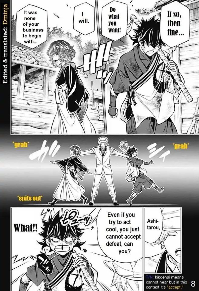 Rurouni Kenshin Hokkaido Arc Chapter 12 Page 8