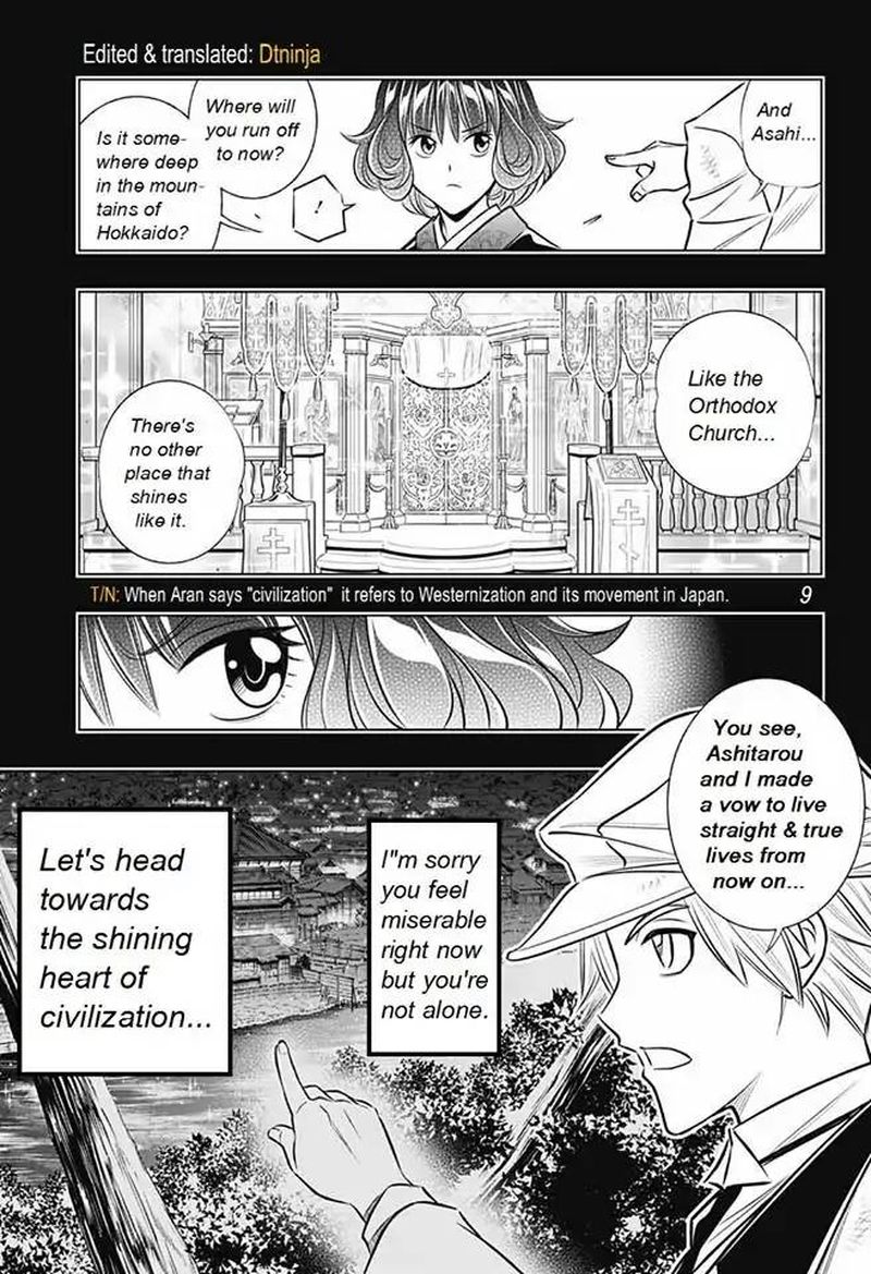 Rurouni Kenshin Hokkaido Arc Chapter 12 Page 9