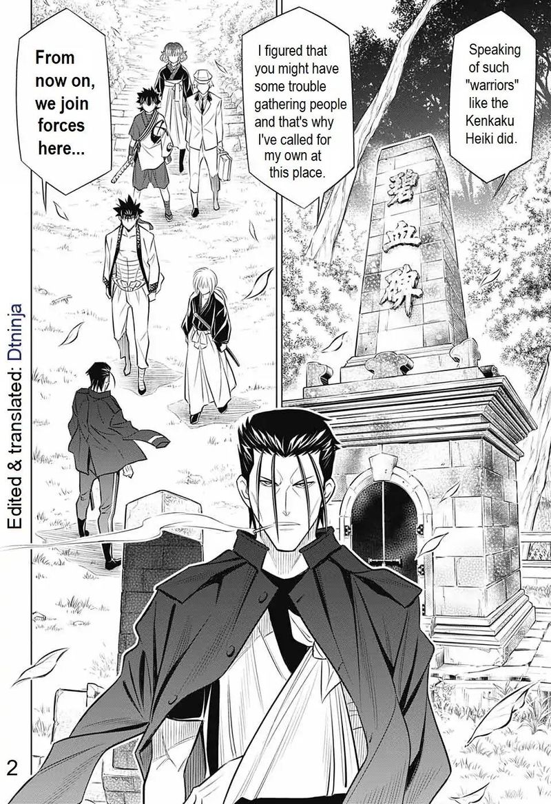 Rurouni Kenshin Hokkaido Arc Chapter 14 Page 2