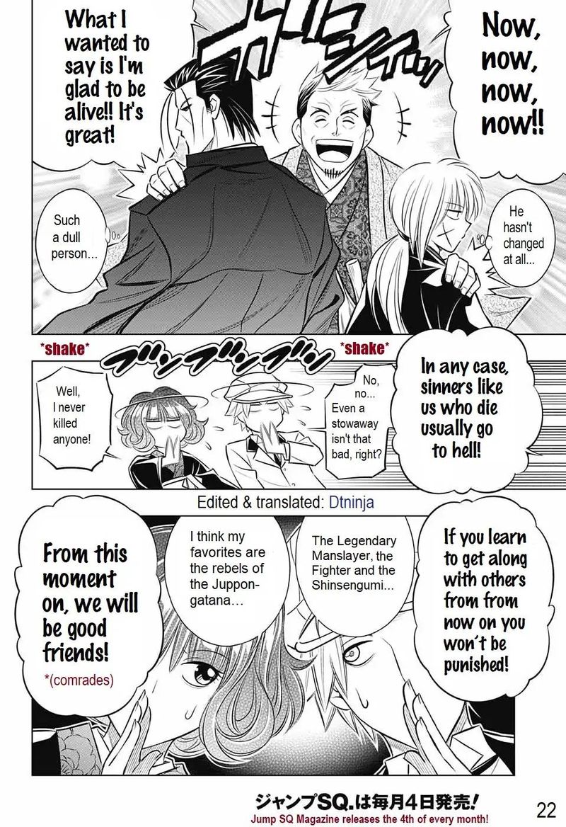 Rurouni Kenshin Hokkaido Arc Chapter 14 Page 22