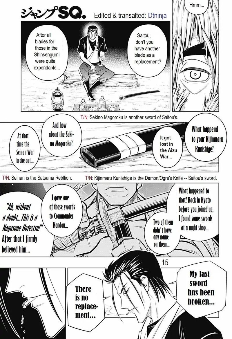 Rurouni Kenshin Hokkaido Arc Chapter 15 Page 14