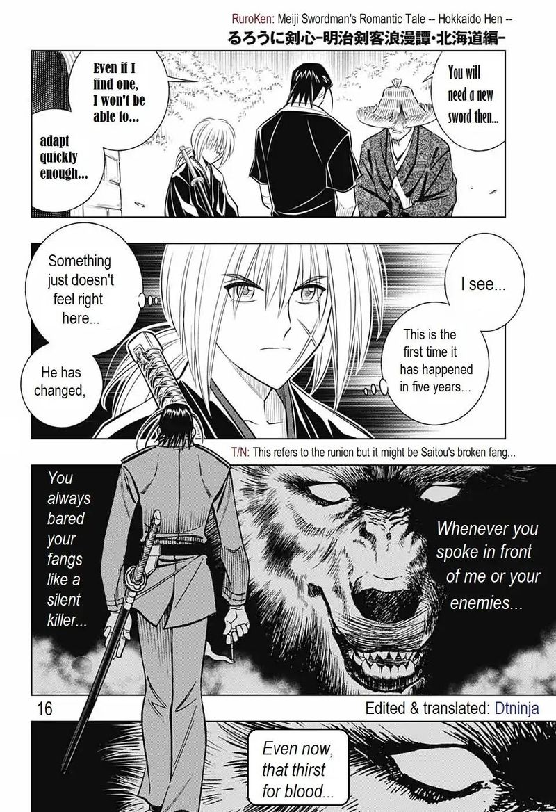 Rurouni Kenshin Hokkaido Arc Chapter 15 Page 15