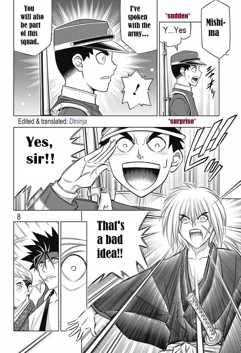 Rurouni Kenshin Hokkaido Arc Chapter 16 Page 8