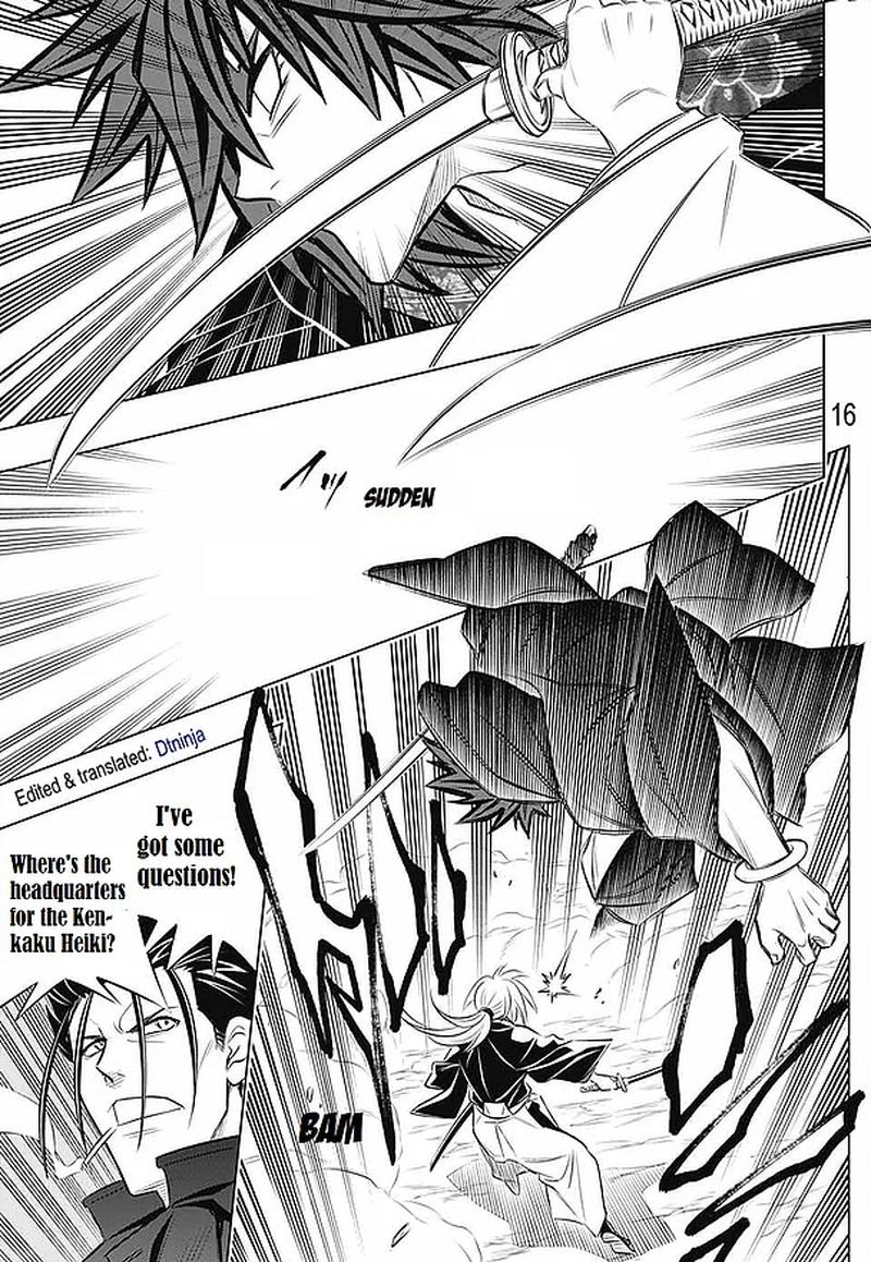 Rurouni Kenshin Hokkaido Arc Chapter 17 Page 15