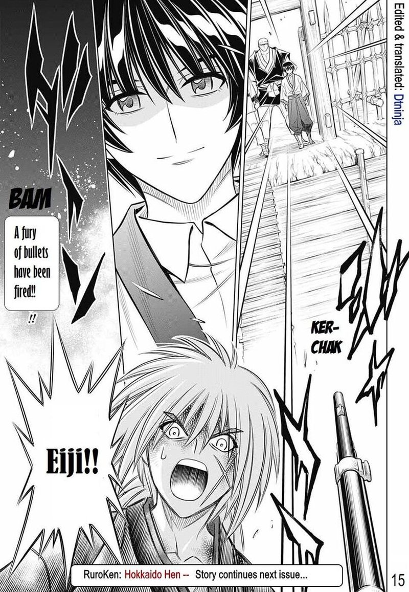 Rurouni Kenshin Hokkaido Arc Chapter 19 Page 14