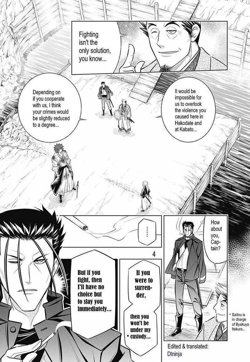 Rurouni Kenshin Hokkaido Arc Chapter 19 Page 4