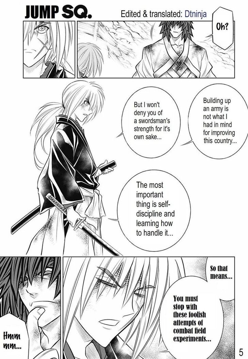 Rurouni Kenshin Hokkaido Arc Chapter 19 Page 5