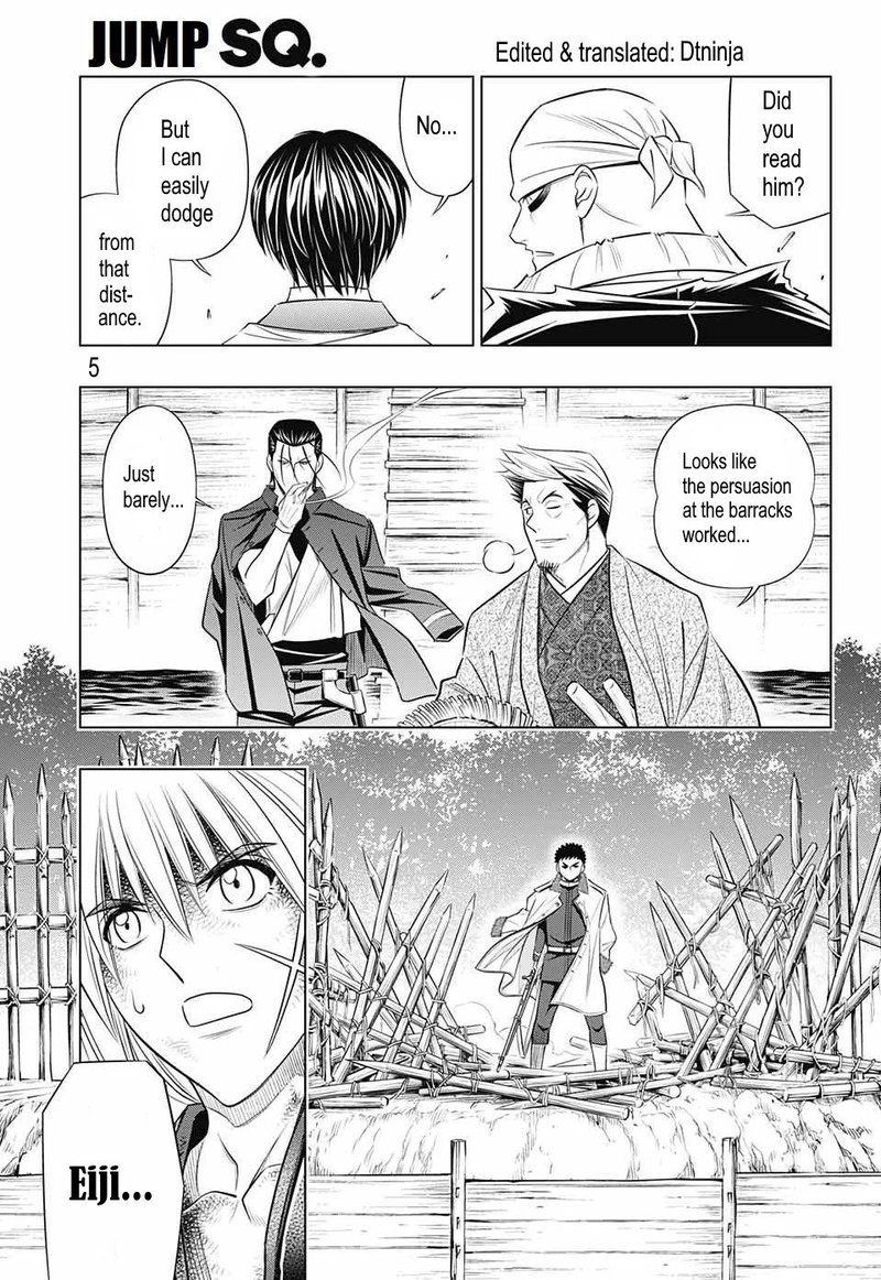 Rurouni Kenshin Hokkaido Arc Chapter 20 Page 5