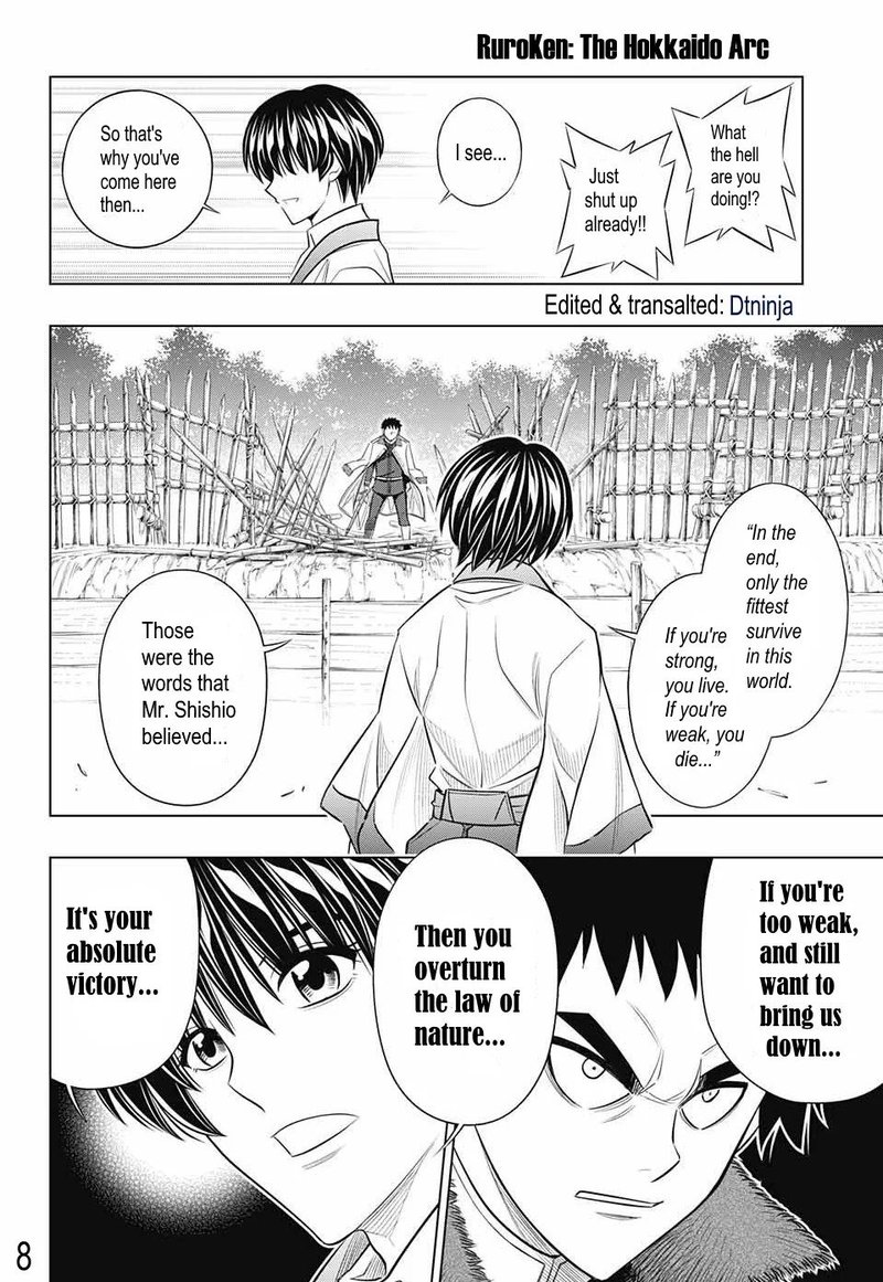 Rurouni Kenshin Hokkaido Arc Chapter 20 Page 8