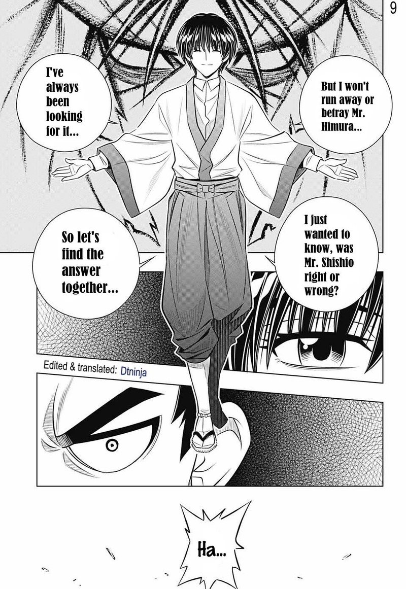 Rurouni Kenshin Hokkaido Arc Chapter 20 Page 9