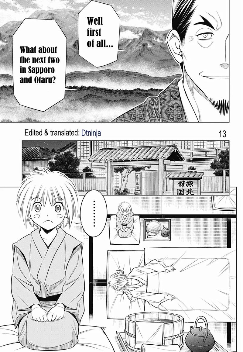 Rurouni Kenshin Hokkaido Arc Chapter 21 Page 12