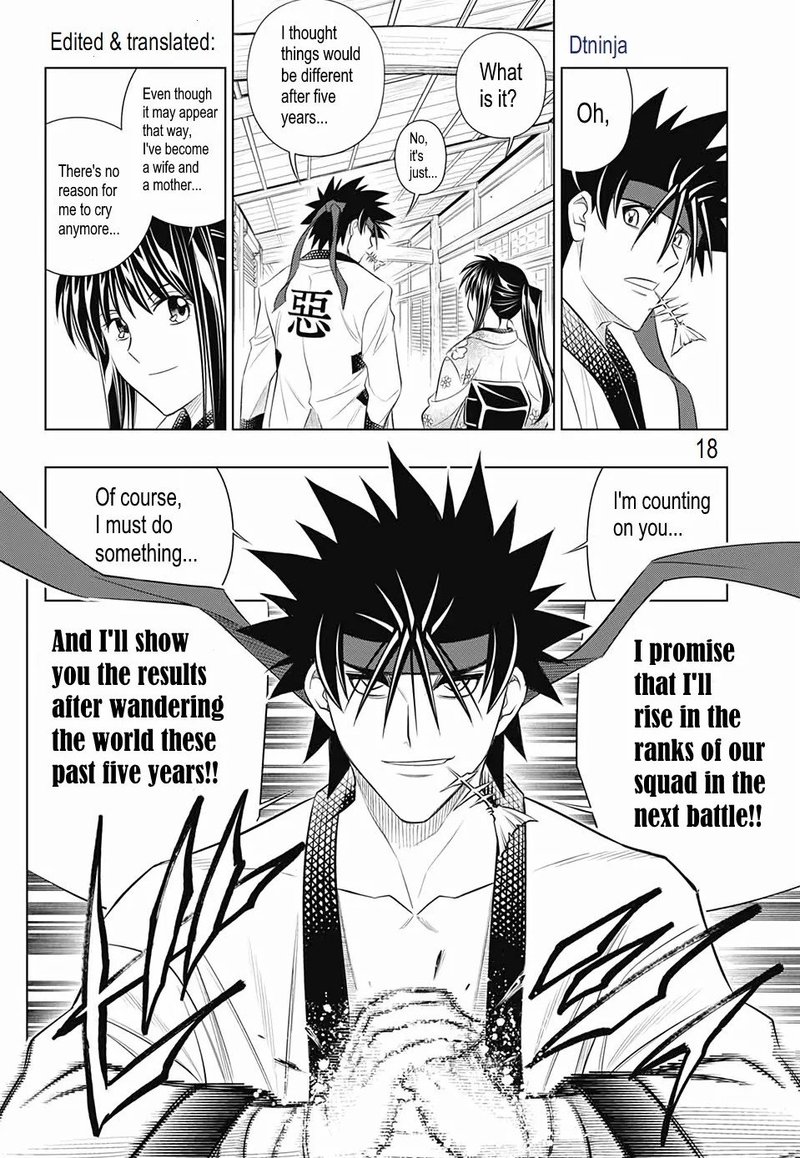 Rurouni Kenshin Hokkaido Arc Chapter 21 Page 17