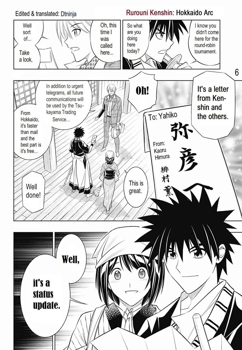 Rurouni Kenshin Hokkaido Arc Chapter 21 Page 6