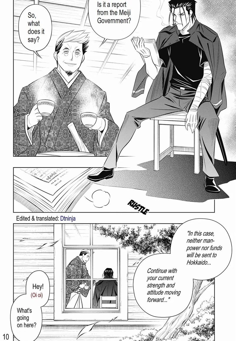 Rurouni Kenshin Hokkaido Arc Chapter 21 Page 9