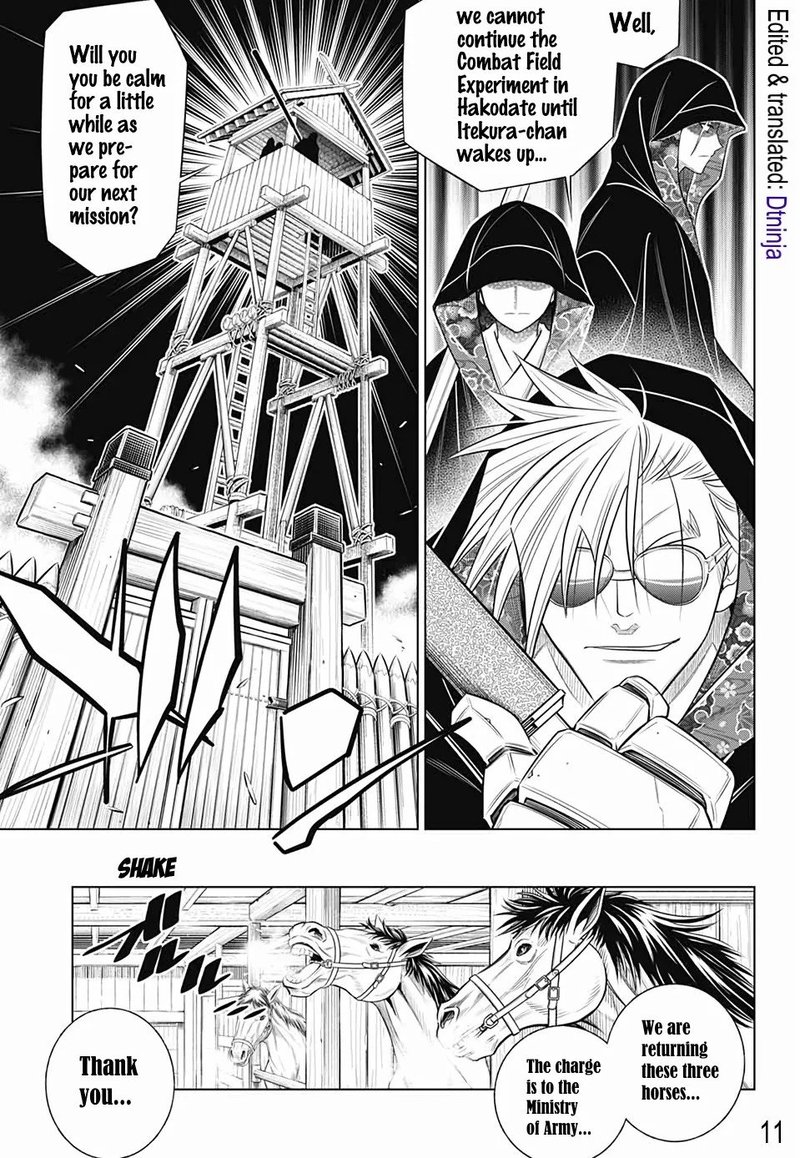 Rurouni Kenshin Hokkaido Arc Chapter 22 Page 10