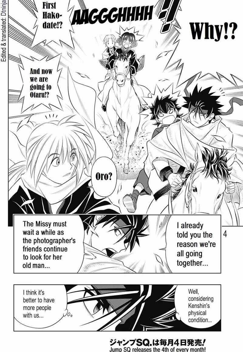 Rurouni Kenshin Hokkaido Arc Chapter 22 Page 3