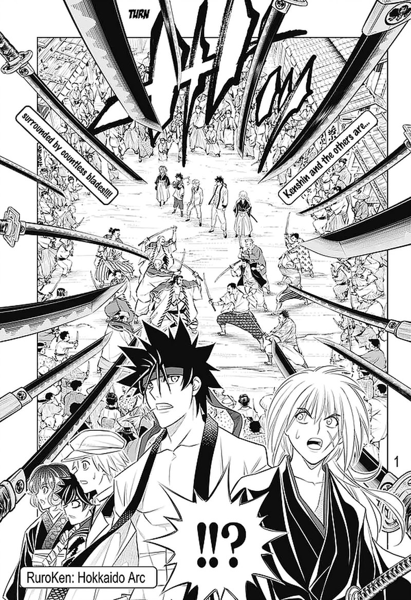 Rurouni Kenshin Hokkaido Arc Chapter 23 Page 2