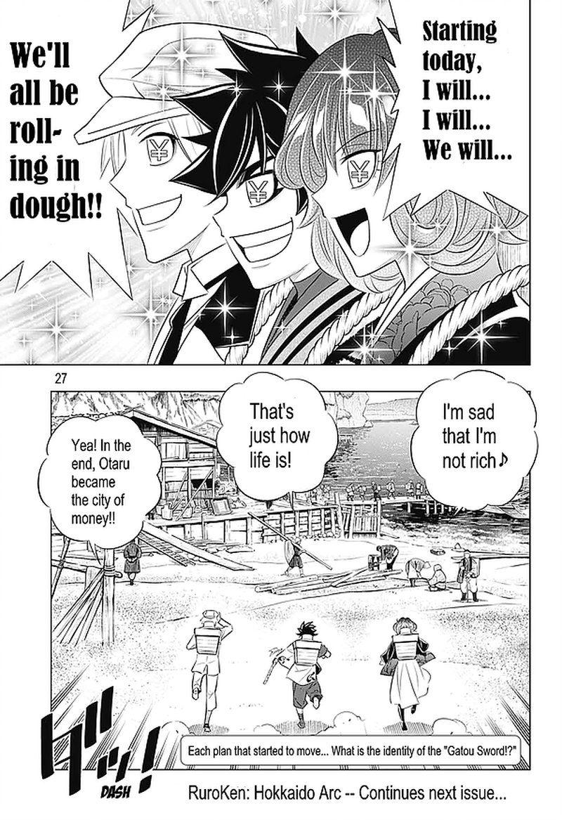 Rurouni Kenshin Hokkaido Arc Chapter 23 Page 28