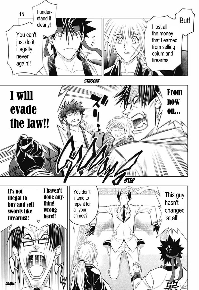 Rurouni Kenshin Hokkaido Arc Chapter 25 Page 15