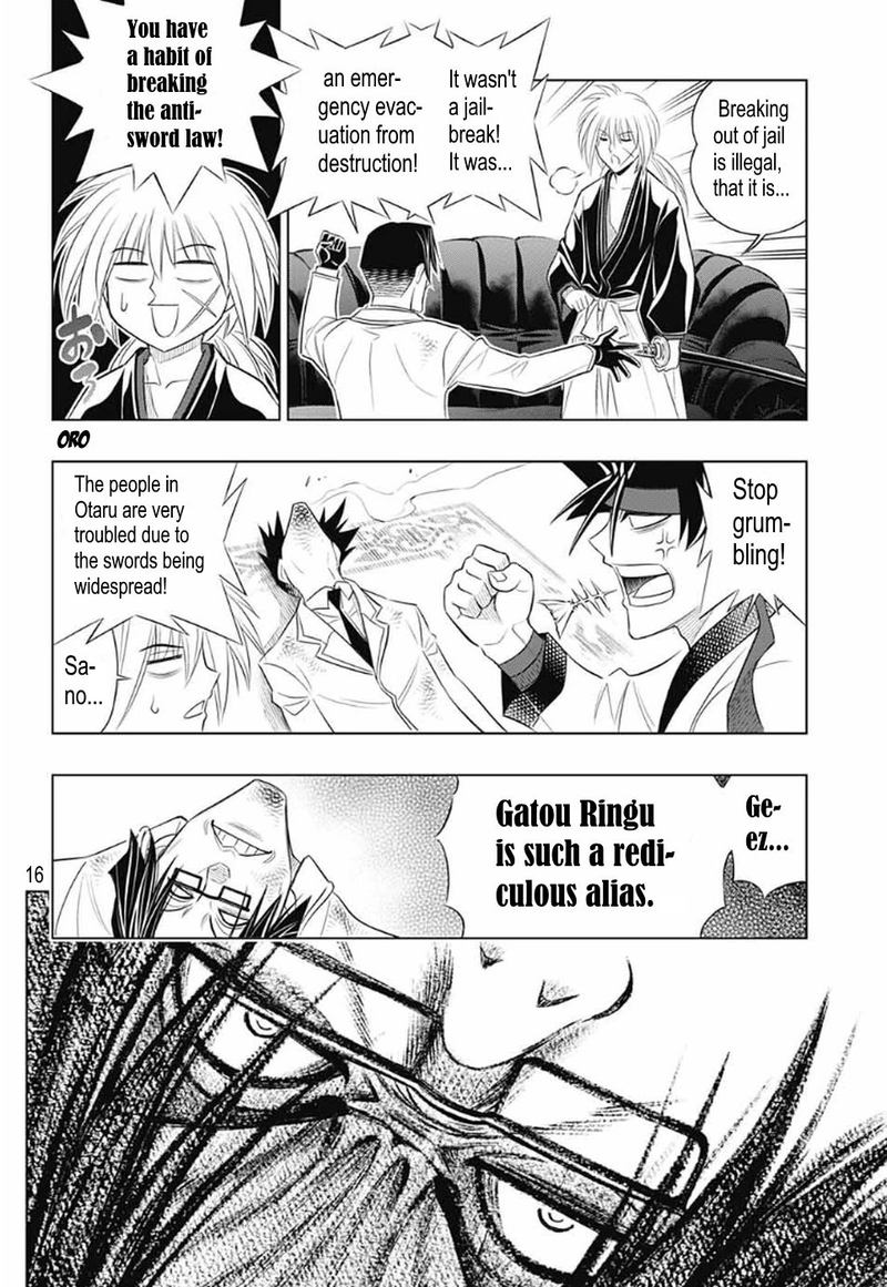 Rurouni Kenshin Hokkaido Arc Chapter 25 Page 16
