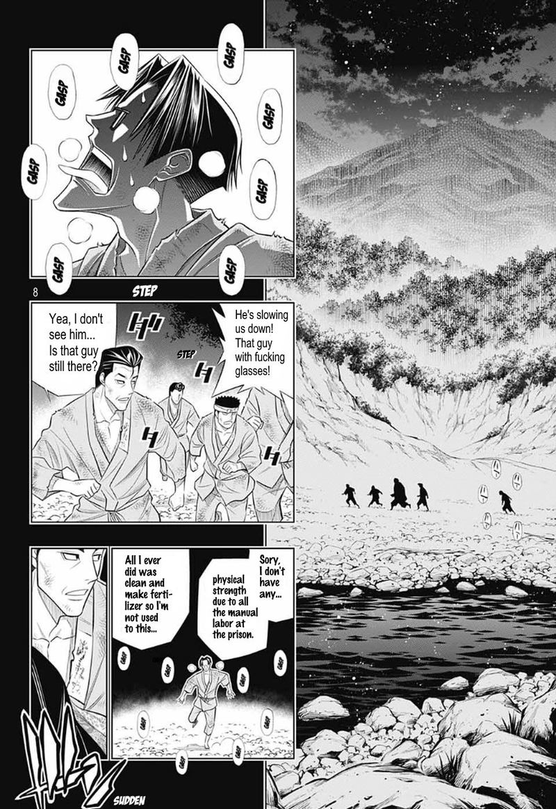 Rurouni Kenshin Hokkaido Arc Chapter 25 Page 8