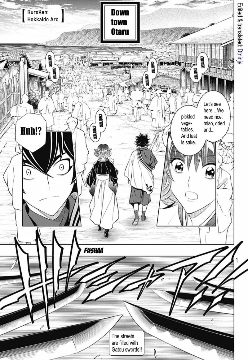 Rurouni Kenshin Hokkaido Arc Chapter 26 Page 1