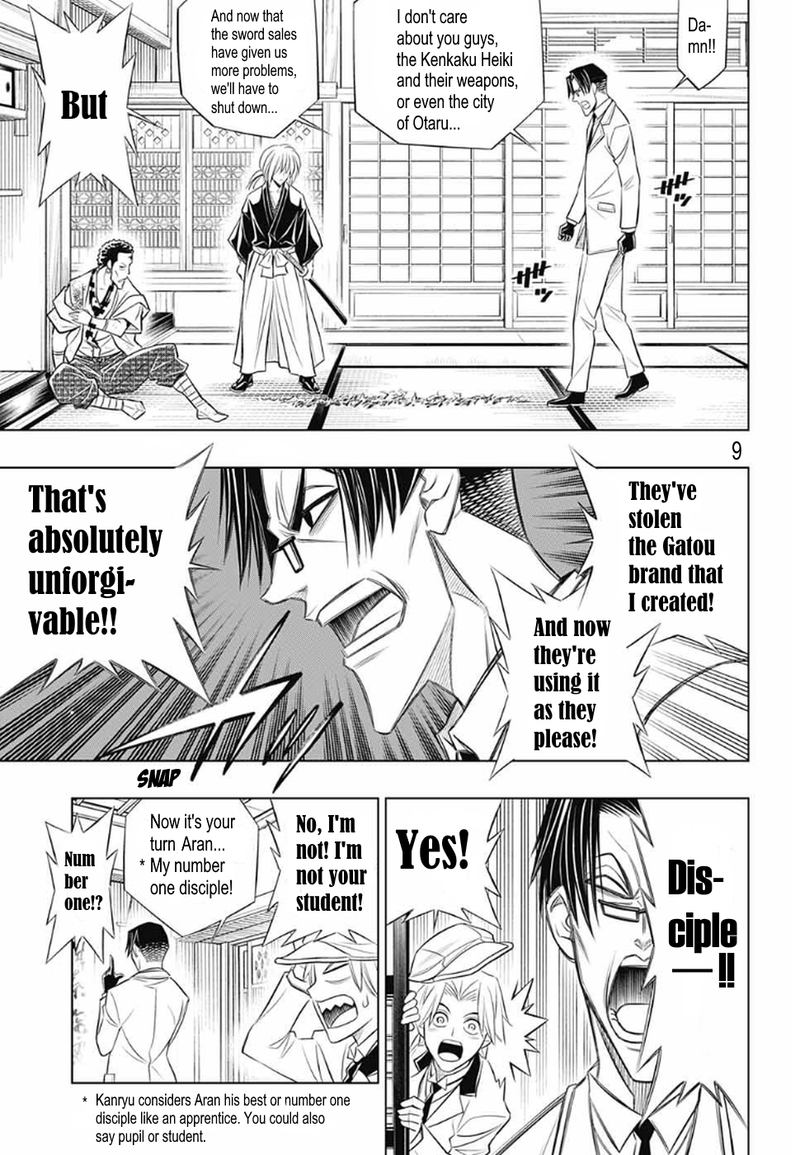 Rurouni Kenshin Hokkaido Arc Chapter 27 Page 10