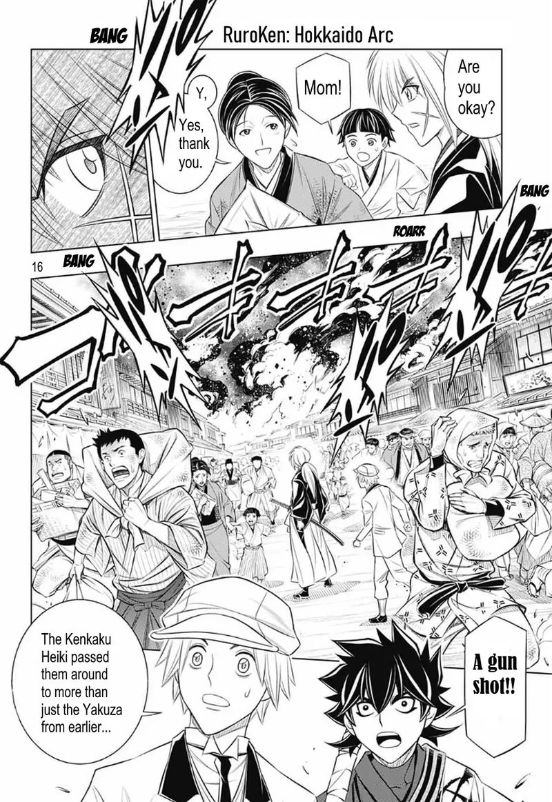 Rurouni Kenshin Hokkaido Arc Chapter 28 Page 15