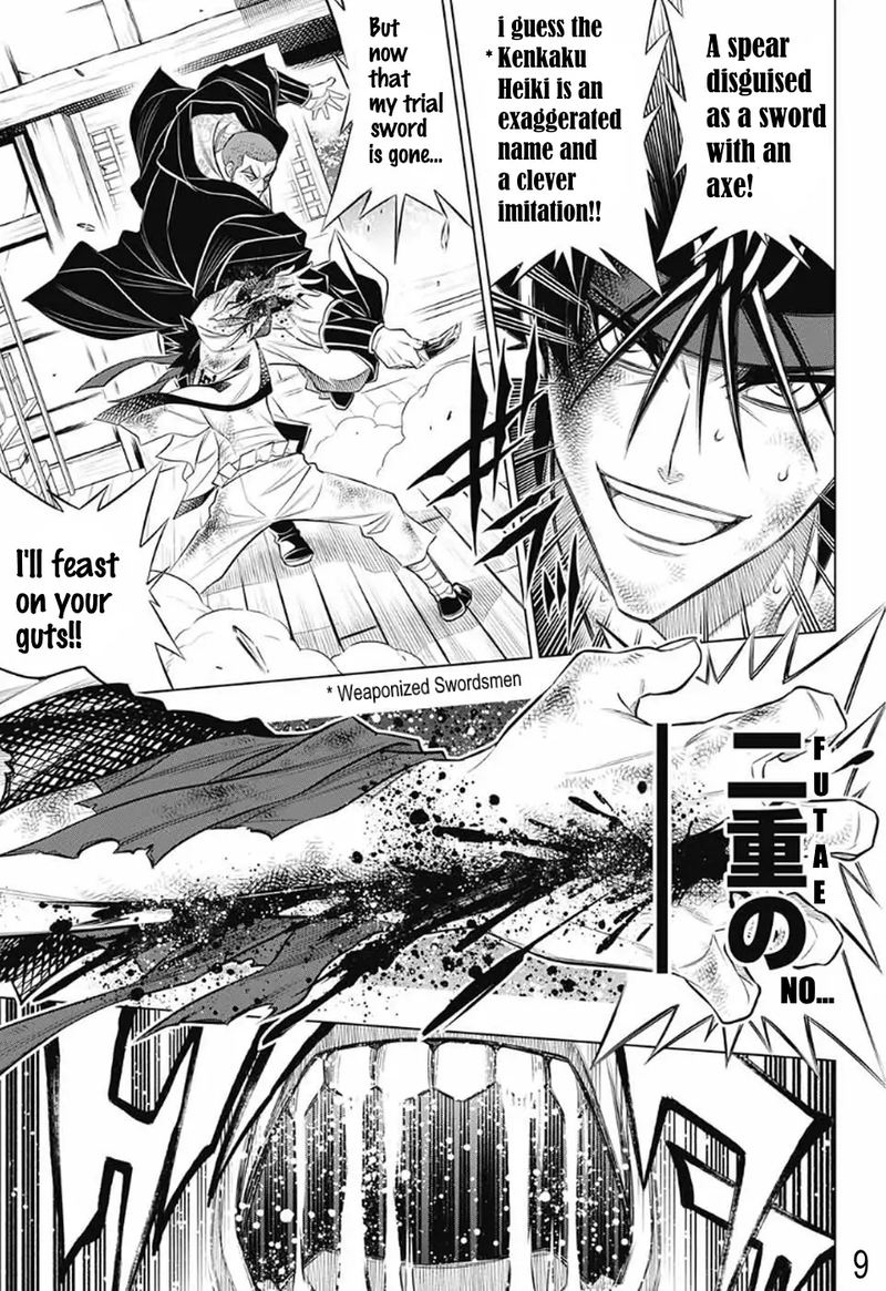 Rurouni Kenshin Hokkaido Arc Chapter 28 Page 8