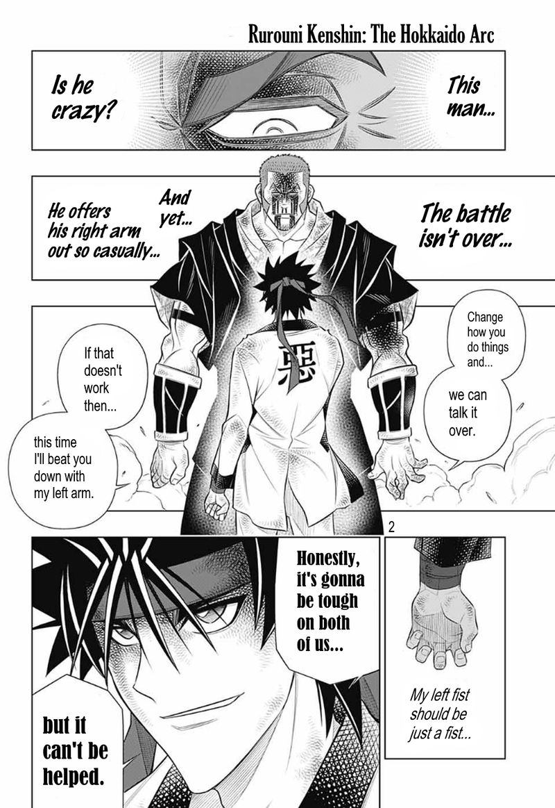 Rurouni Kenshin Hokkaido Arc Chapter 31 Page 2