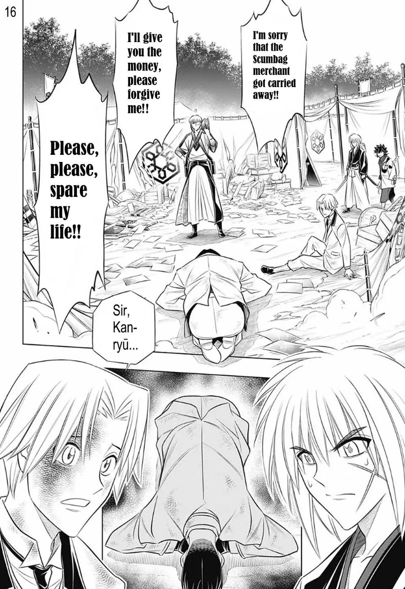 Rurouni Kenshin Hokkaido Arc Chapter 32 Page 16