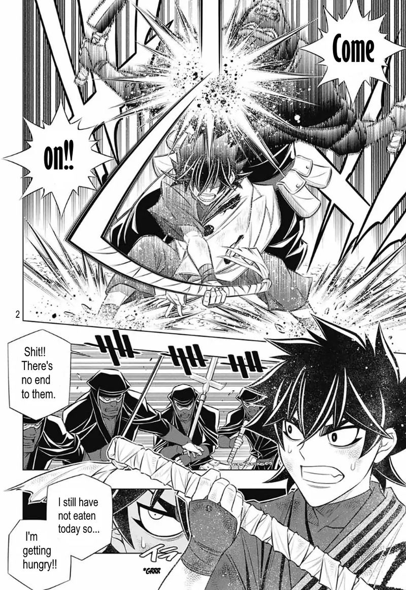 Rurouni Kenshin Hokkaido Arc Chapter 32 Page 2