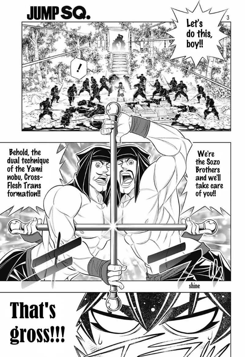 Rurouni Kenshin Hokkaido Arc Chapter 32 Page 3