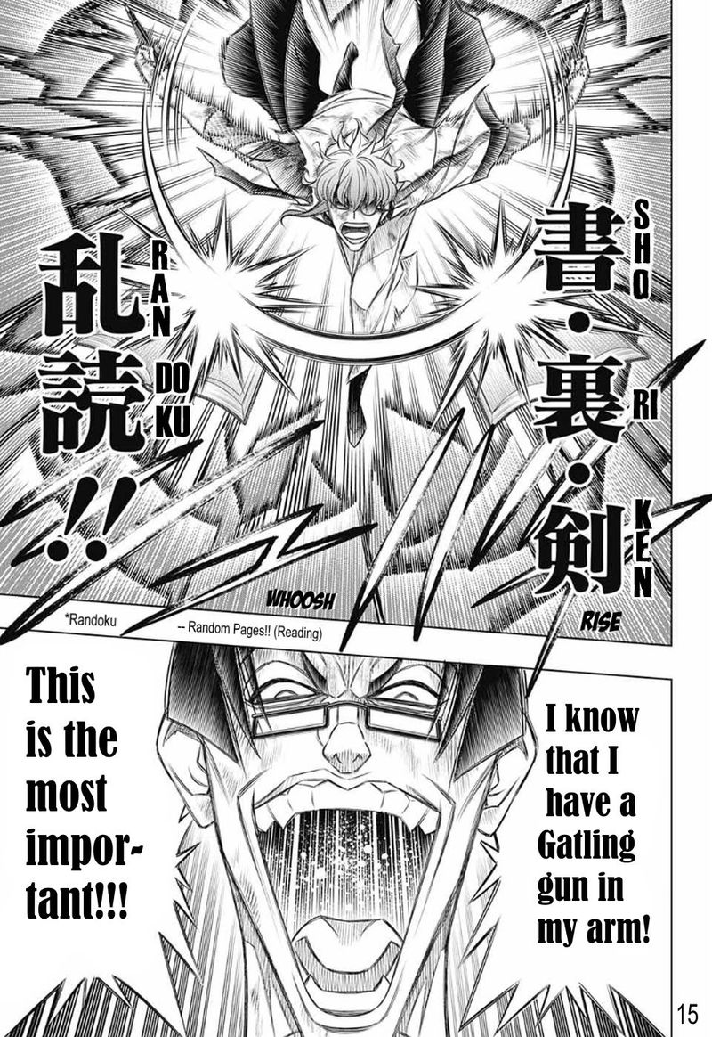 Rurouni Kenshin Hokkaido Arc Chapter 33 Page 15