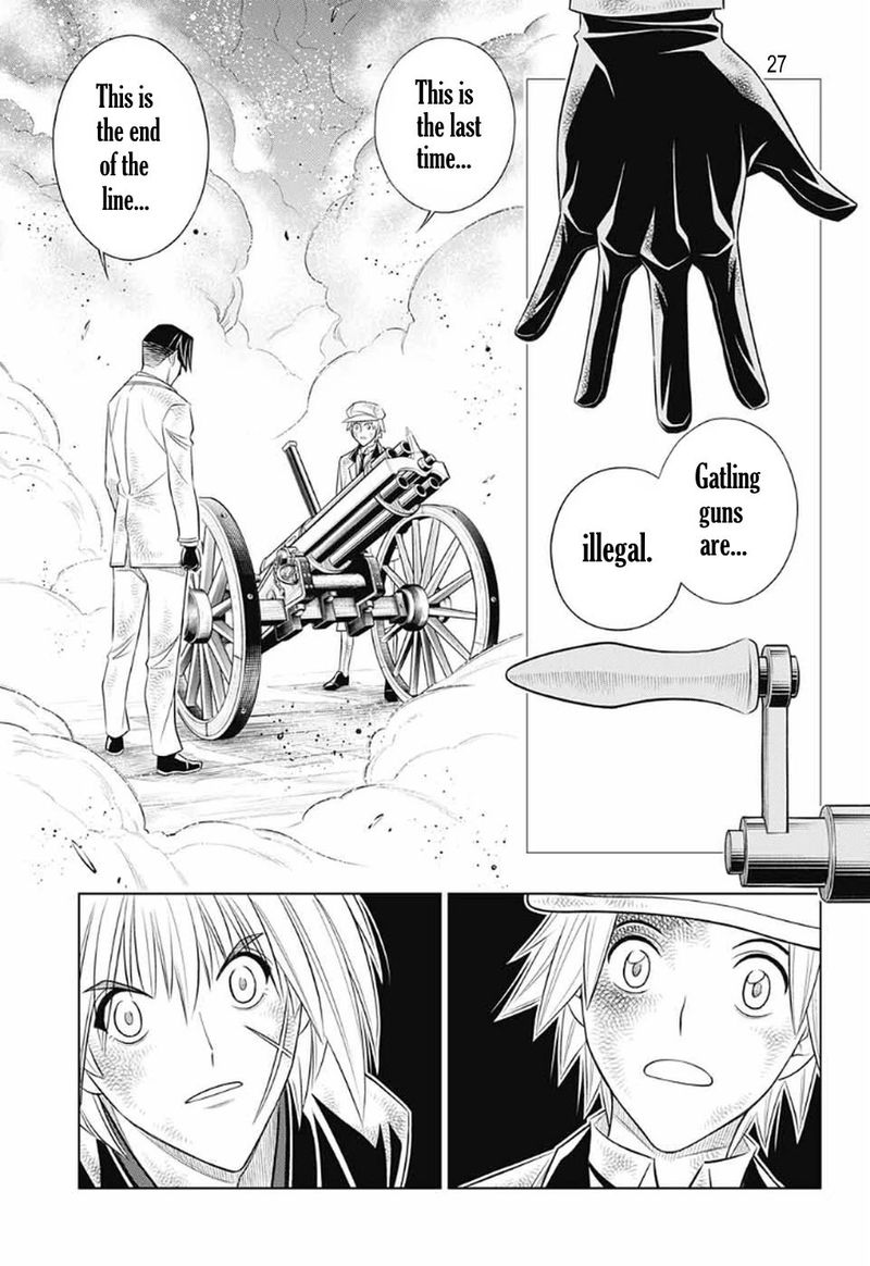 Rurouni Kenshin Hokkaido Arc Chapter 33 Page 25