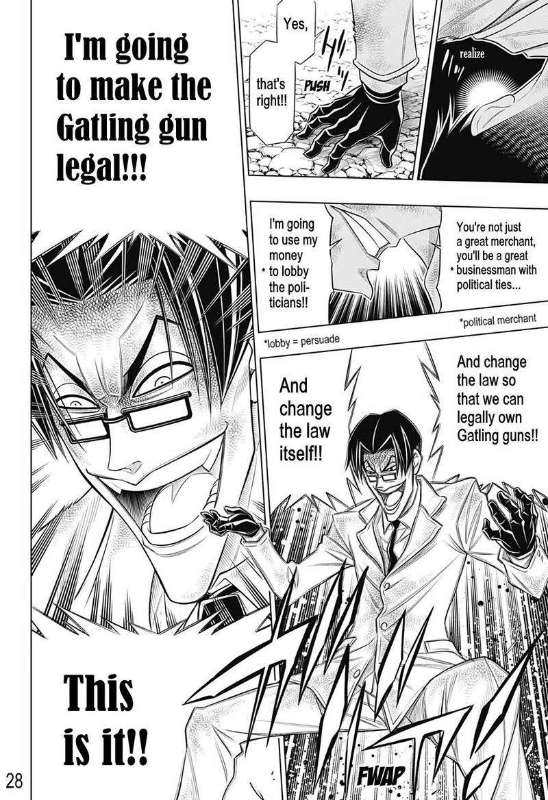 Rurouni Kenshin Hokkaido Arc Chapter 34 Page 27