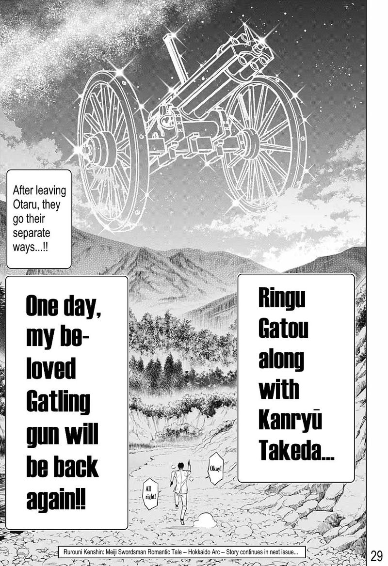 Rurouni Kenshin Hokkaido Arc Chapter 34 Page 28