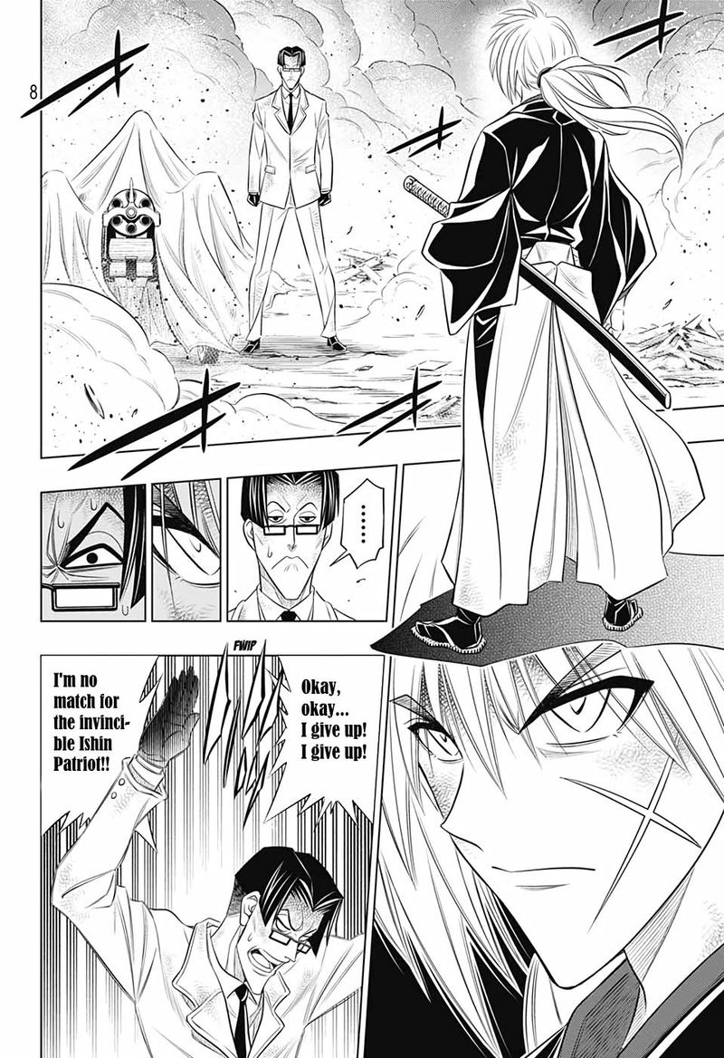 Rurouni Kenshin Hokkaido Arc Chapter 34 Page 7