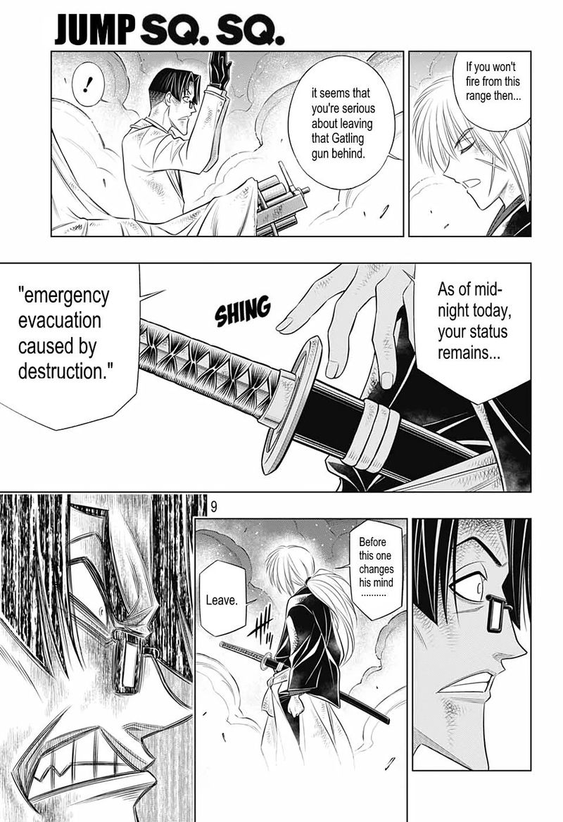 Rurouni Kenshin Hokkaido Arc Chapter 34 Page 8