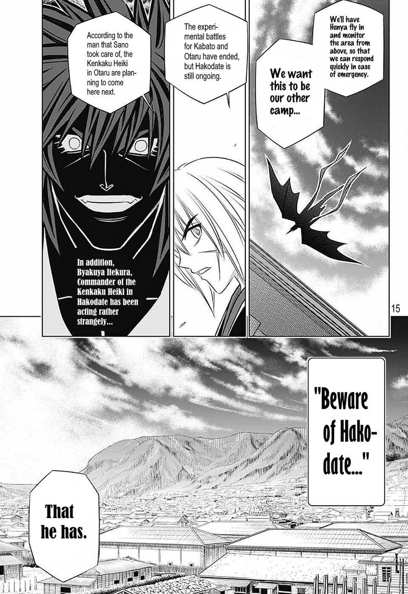 Rurouni Kenshin Hokkaido Arc Chapter 35 Page 15