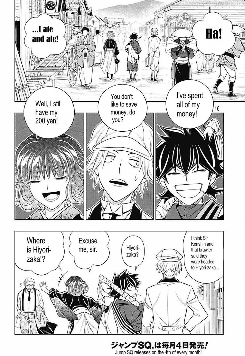 Rurouni Kenshin Hokkaido Arc Chapter 35 Page 16
