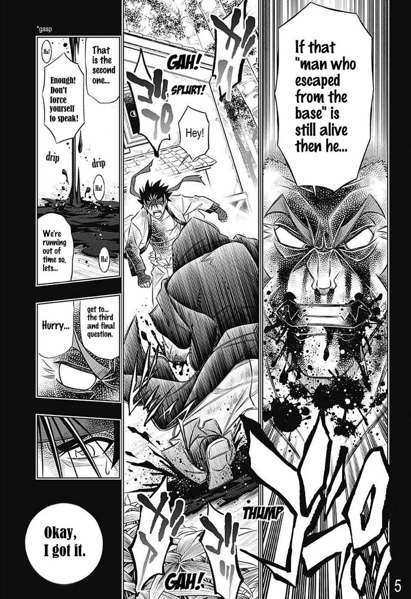 Rurouni Kenshin Hokkaido Arc Chapter 35 Page 5