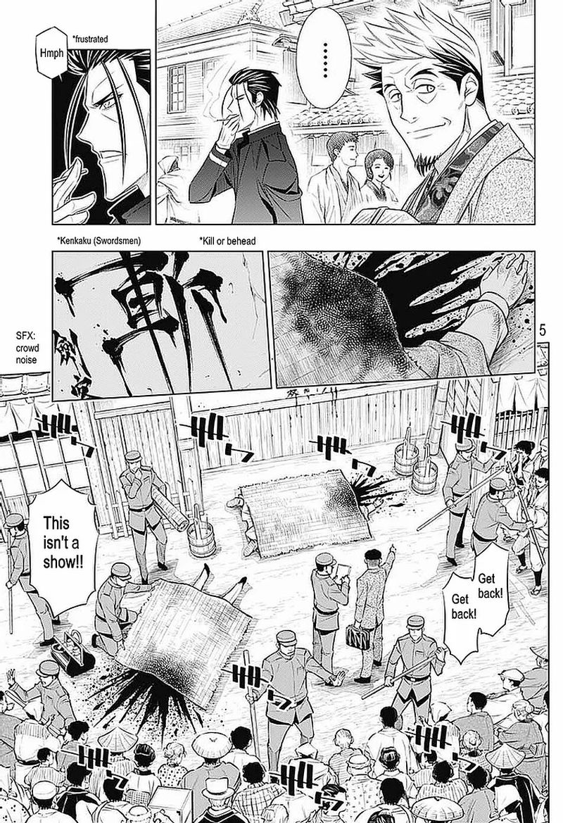 Rurouni Kenshin Hokkaido Arc Chapter 36 Page 5