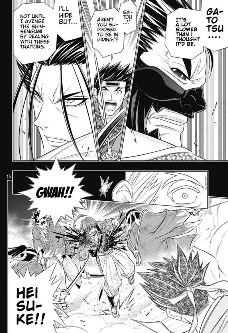 Rurouni Kenshin Hokkaido Arc Chapter 37 Page 15