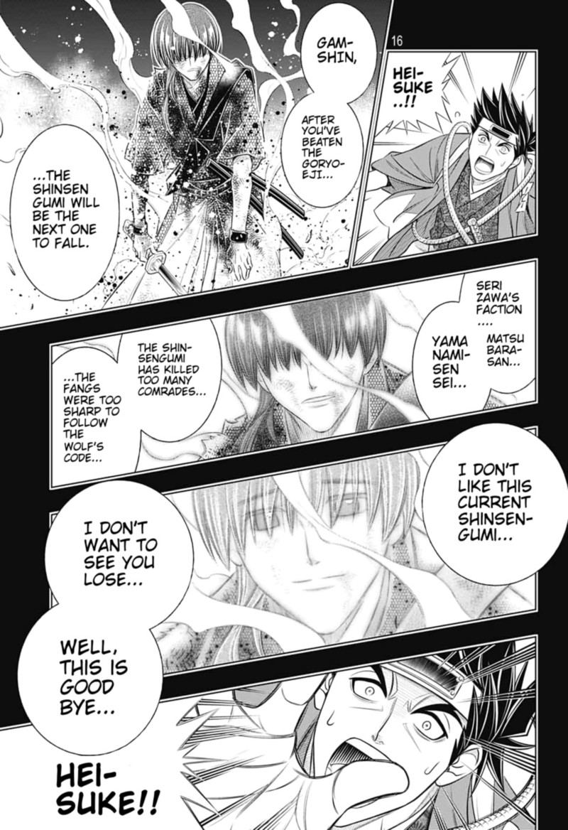 Rurouni Kenshin Hokkaido Arc Chapter 37 Page 16