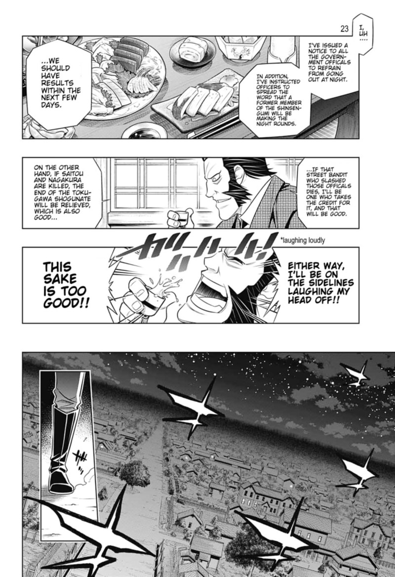 Rurouni Kenshin Hokkaido Arc Chapter 37 Page 23