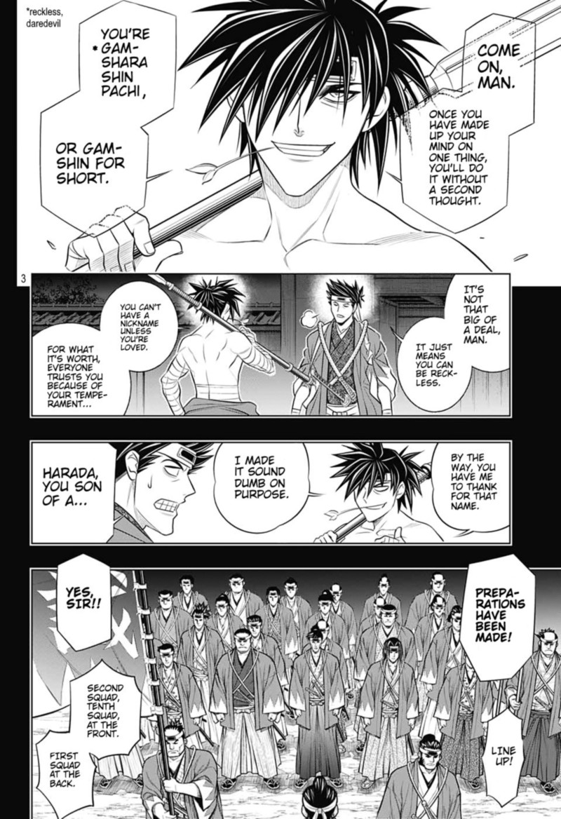 Rurouni Kenshin Hokkaido Arc Chapter 37 Page 3