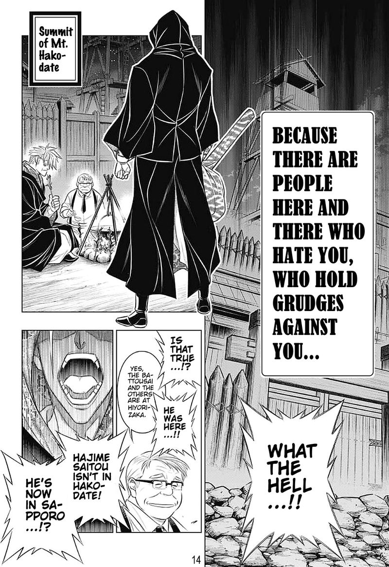 Rurouni Kenshin Hokkaido Arc Chapter 38 Page 14
