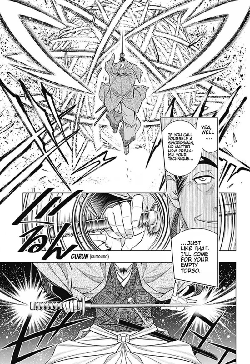 Rurouni Kenshin Hokkaido Arc Chapter 42 Page 11